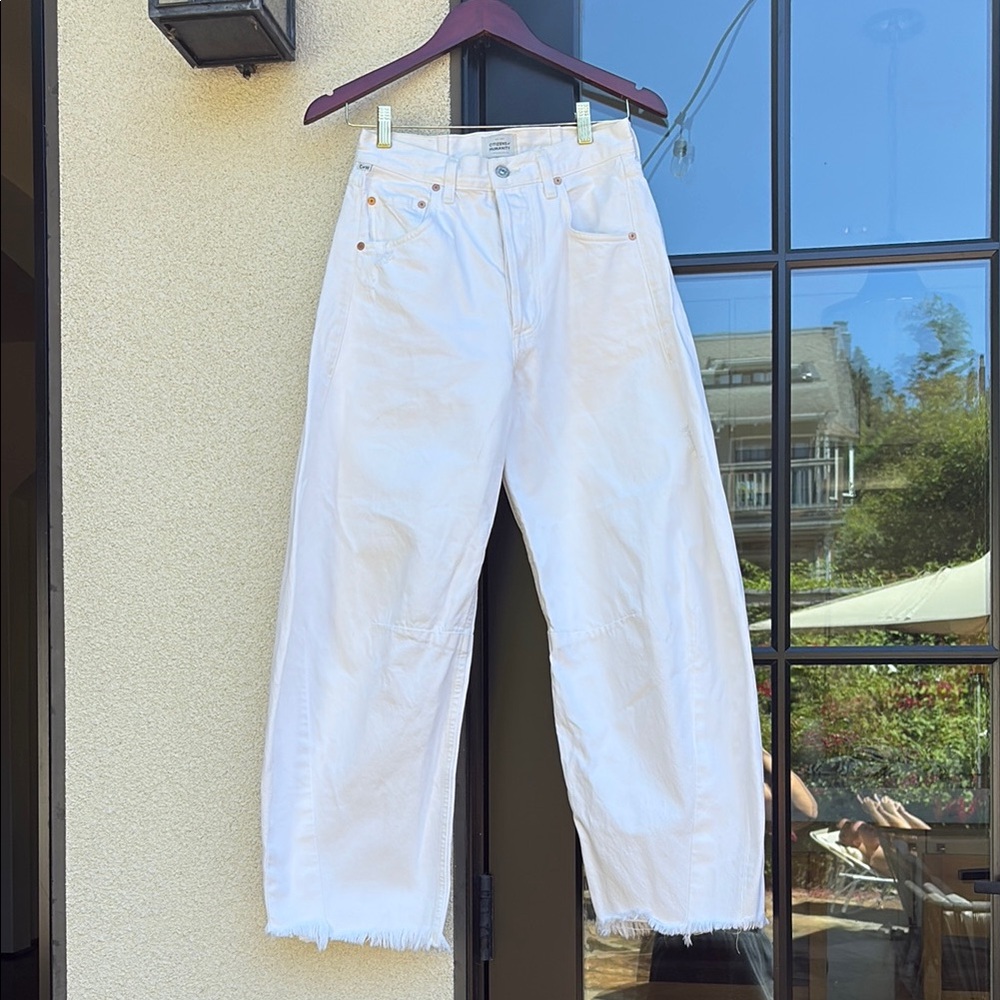 Citizens Of Humanity Horseshoe frayed high-rise jean